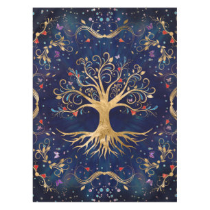 Nappe Arbre de vie coloré - Yggdrasil