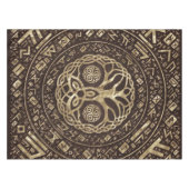 Nappe Arbre de vie - Yggdrasil avec Trinity Knot (Devant (Horizontal))