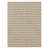 Nappe arbre décoré avec cloches arcs rouges pour noël (Devant)