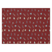 Nappe arbre feuille botanique élégant simple aquarelle b (Devant (Horizontal))