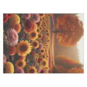 Nappe Arbres d'automne/terrain avec maman (Devant (Horizontal))