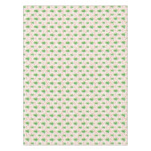 Nappe Arbres de Noël et flocons d'or (Devant)