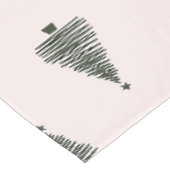 Nappe Arbres de Noël modernes (Angle)