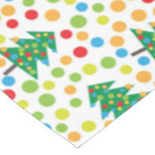 Nappe Arbres de Noël motif (Angle)