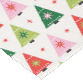 Nappe Arbres de Noël Moyenne Siècle (Angle)