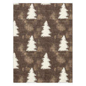 Nappe Arbres de Noël rustiques (Devant)
