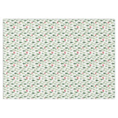 Nappe Arbres de Noël verts rouges (Devant (Horizontal))