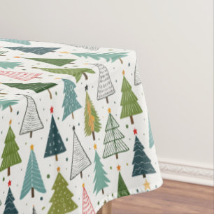 Nappe Arbres rétro