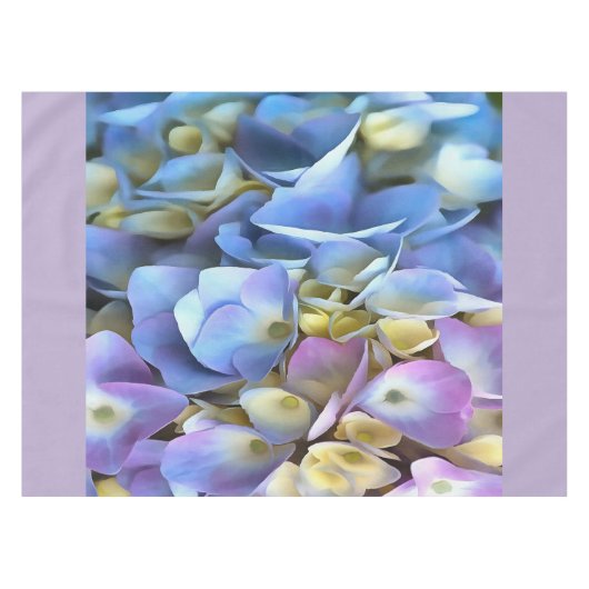 Nappe Arbuste bleu Hydrangea Arbuste Artistique Bossom (Devant (Horizontal))