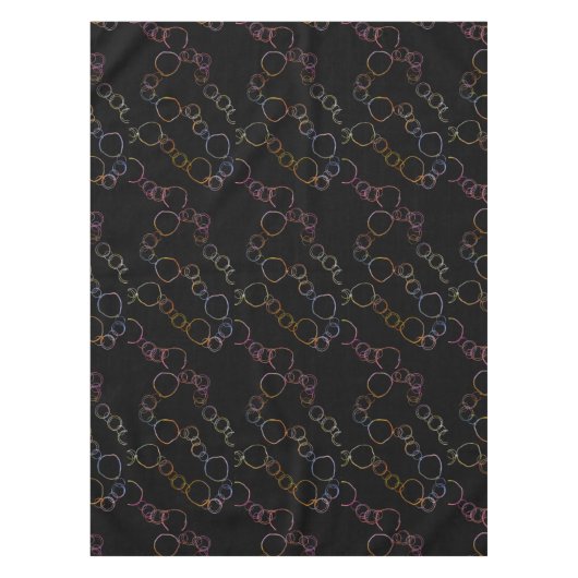 Nappe Arc arc-en-ciel circulaire (Devant)