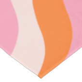 Nappe Arc en arc-en-ciel rose orange Abstrait soleil rét (Angle)