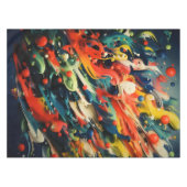 Nappe Arc-en-ciel Abstrait Rhapsody (Devant (Horizontal))