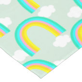 Nappe Arc-en-ciel avec nuage bleu (Angle)