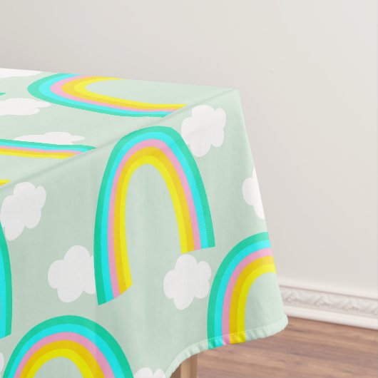 Nappe Arc-en-ciel avec nuage bleu (In Situ)