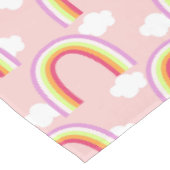 Nappe Arc-en-ciel avec rose nuage (Angle)