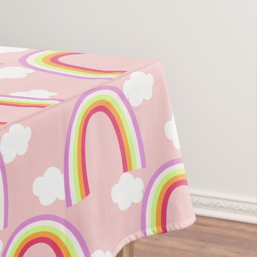 Nappe Arc-en-ciel avec rose nuage (In Situ)