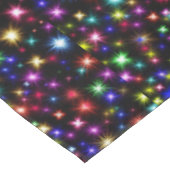 Nappe Arc-en-ciel brillant Étincelles, Étoiles et feux d (Angle)