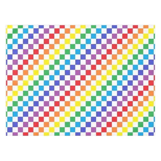 Nappe Arc-en-ciel Checkered (Devant (Horizontal))