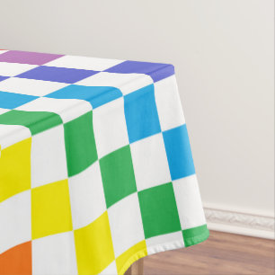 Nappe Arc-en-ciel Checkered