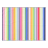 Nappe Arc-en-ciel et rayures blanches (Devant (Horizontal))