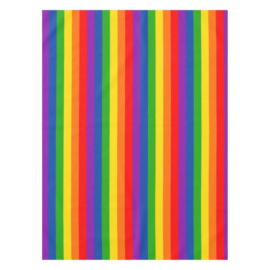Nappe Arc-en-ciel LGBTQ+ Pride drapeau, couleurs Gay pri (Devant)