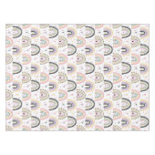 Nappe Arc-en-ciel pastel mignon  (Devant (Horizontal))