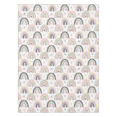 Nappe Arc-en-ciel pastel mignon  (Devant)