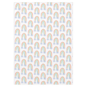 Nappe arc-en-ciel peint à l'aquarelle pastel enfants enf