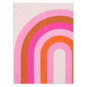 Nappe Arche arc-en-ciel rose et orange (Devant)
