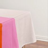 Nappe Arche arc-en-ciel rose et orange (In Situ)