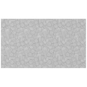 Nappe Arche géométrique moderne du milieu du siècle Noir (Devant (Horizontal))