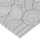 Nappe Arche géométrique moderne du milieu du siècle Noir (Angle)