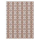 Nappe Arête Jagged Concentré Terre Tone Ombre Art (Devant)