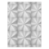 Nappe Argent brillant métallique de Faux élégant (Devant)