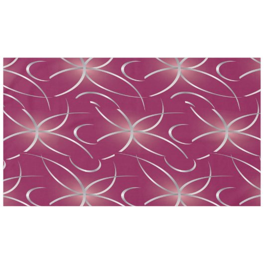Nappe Argent sur magenta (Devant (Horizontal))