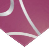 Nappe Argent sur magenta (Angle)