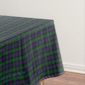 Nappe Argyll District Tartan avec monogramme / nom (In Situ)