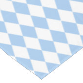 Nappe Arlequin Bleu Bébé (Angle)