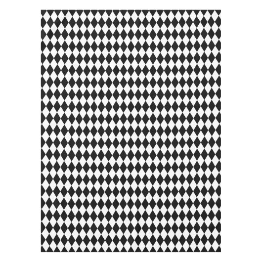Nappe Arlequin noir (Devant)