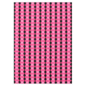 Nappe Arlequin plié, Rose-Noir-60x84 TABLECLOTH (Devant)