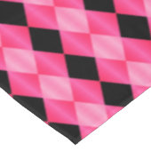 Nappe Arlequin plié, Rose-Noir-60x84 TABLECLOTH (Angle)