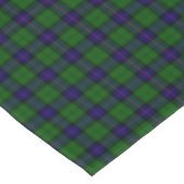 Nappe Armstrong tartan bleu et vert plaid (Angle)