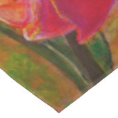 Nappe Arrangement en tulipe rose et rouge (Angle)