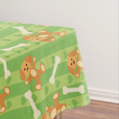 Nappe arrière - plan avec des chiens et des os (In Situ)