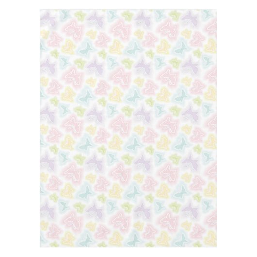 Nappe Arrière - plan avec des papillons dans l'aquarelle (Devant)