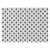 Nappe Arrière - plan blanc Fleur-de-lis Motif design (Devant (Horizontal))