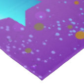 Nappe Arrière - plan de feuille violet avec étoiles (Angle)