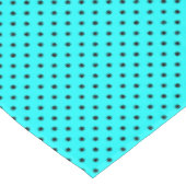 Nappe Arrière - plan de pois turquoise (Angle)