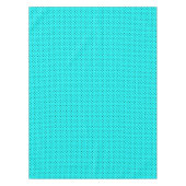 Nappe Arrière - plan de pois turquoise (Devant)