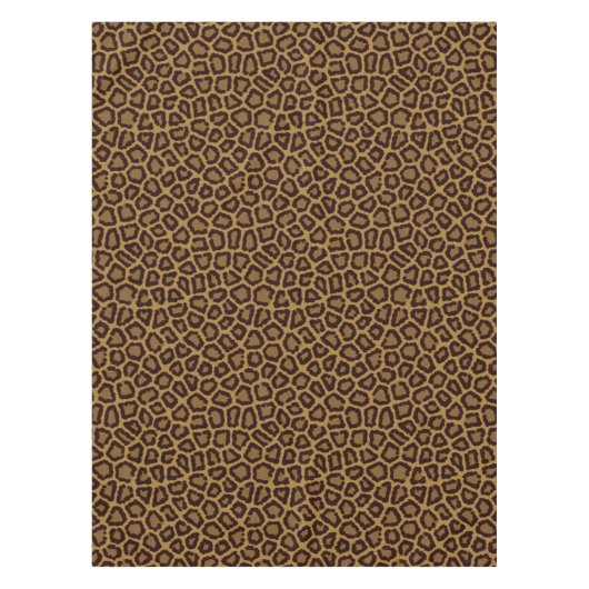 Nappe arrière - plan en tuiles avec fourrure de léopard (Devant)